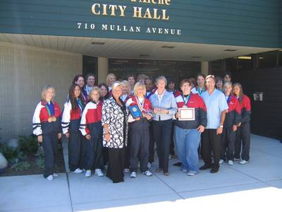 2008 WCOPA Team with the Mayor